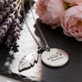Always & Forever stainless steel necklace