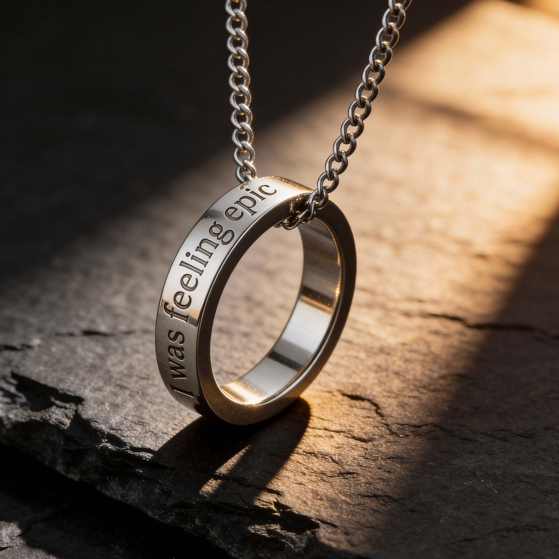 TVD - I was feeling epic ring necklace